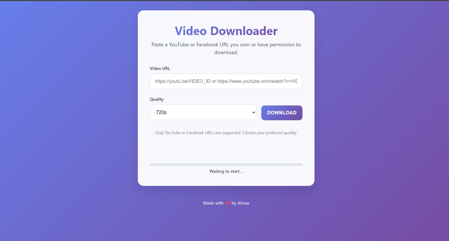 Video Downloader 